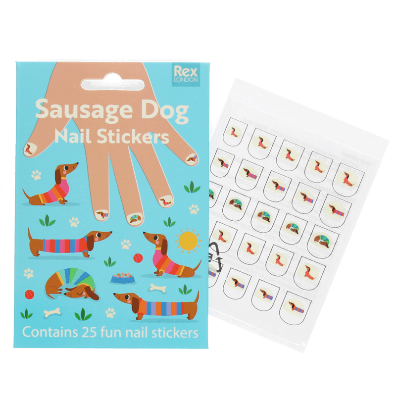 Nail Stickers - Sausage Dog