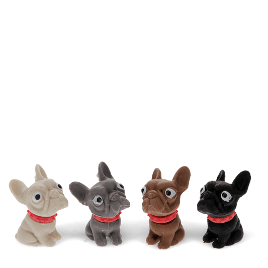 Set of 4 Dog Erasers