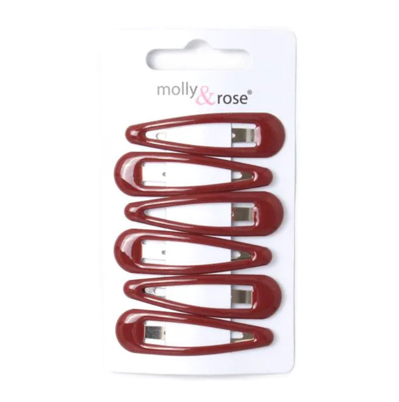 Card of 6 Burgundy Epoxy Sleepies