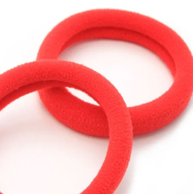 Red Jersey Elastics