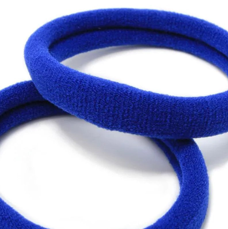 Royal Blue Jersey Elastics