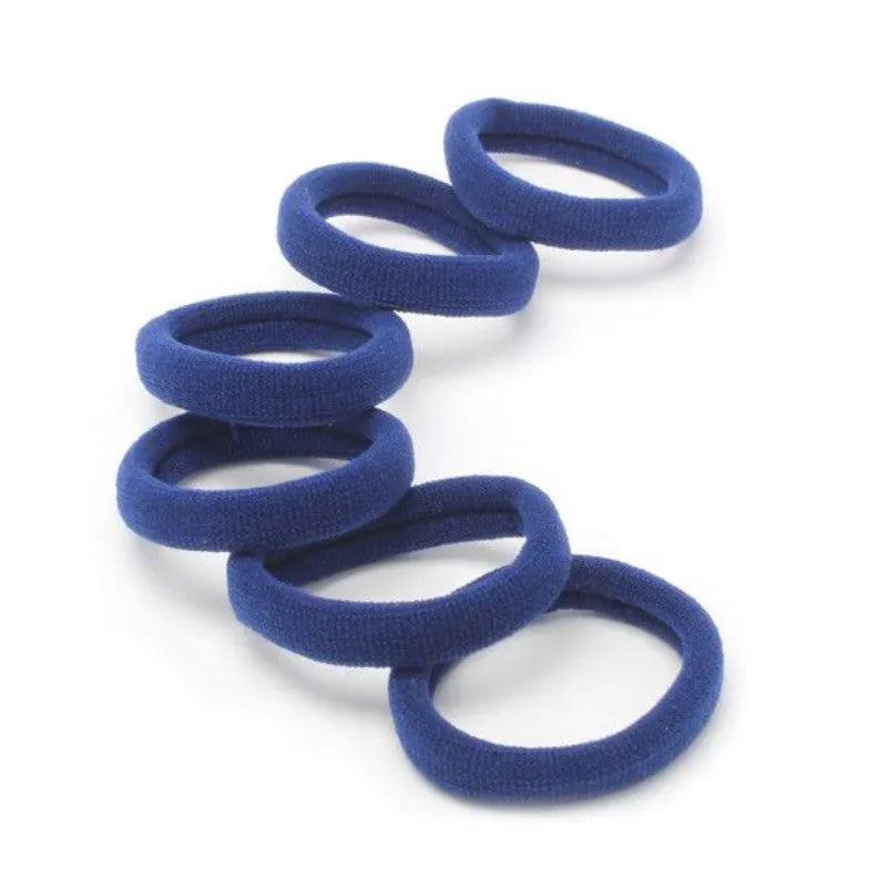 Navy Jersey Elastics