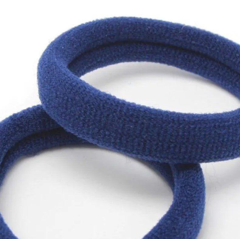 Navy Jersey Elastics