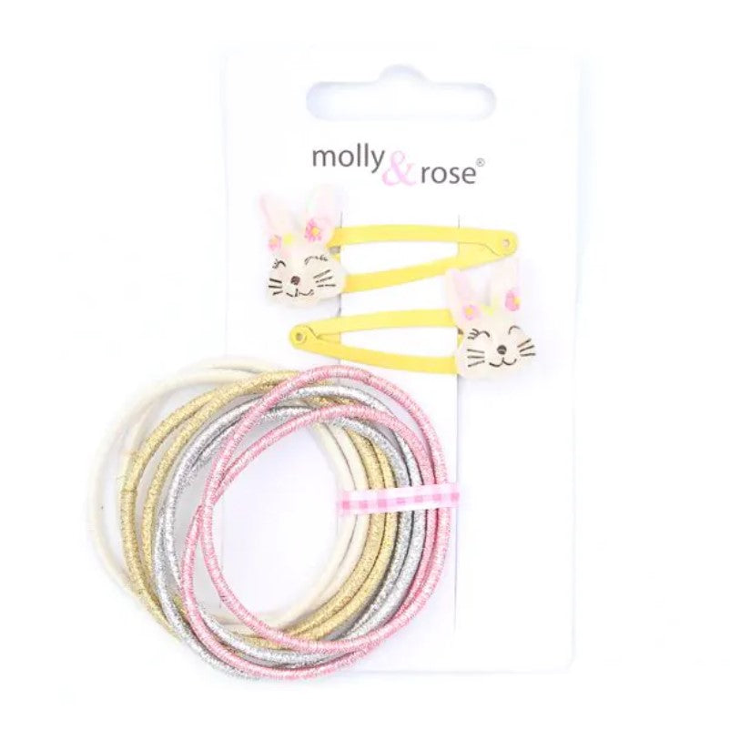 Motif Sleepies and Glitter Elastics Set