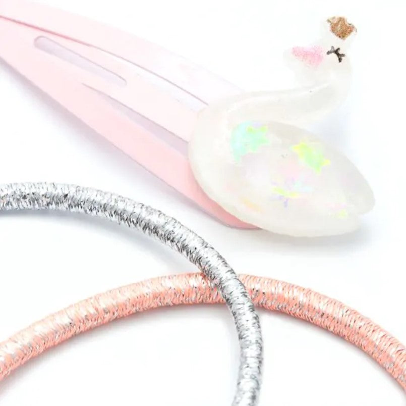 Motif Sleepies and Glitter Elastics Set