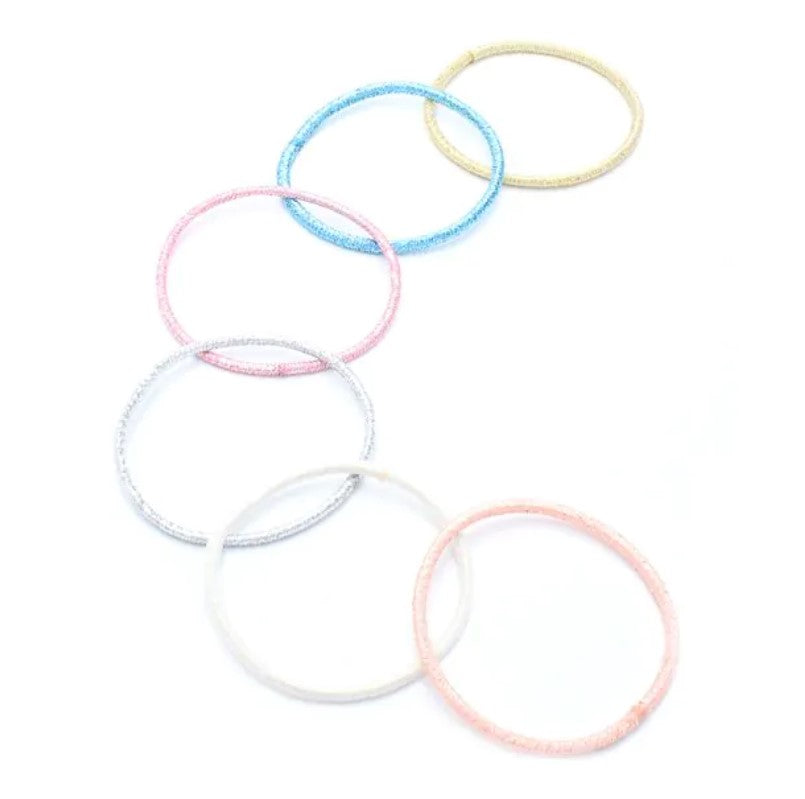 Motif Sleepies and Glitter Elastics Set