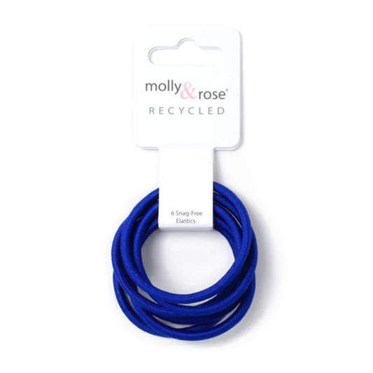 Card of 6 Royal Blue Elastics