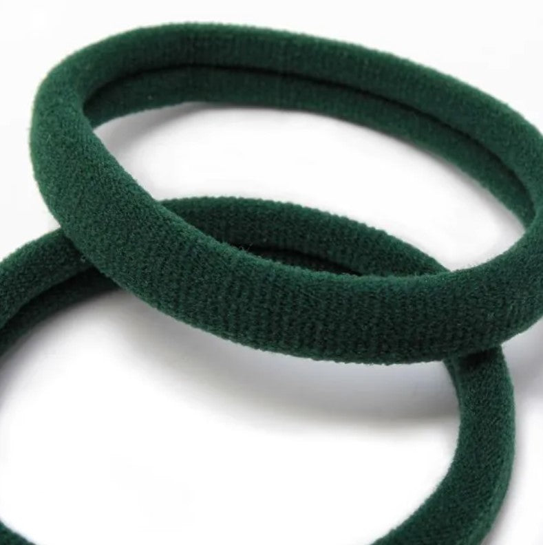 Bottle Green Sleepies and Jersey Elastics Set