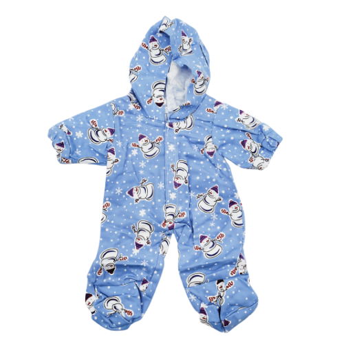 Blue Snowman Onesie