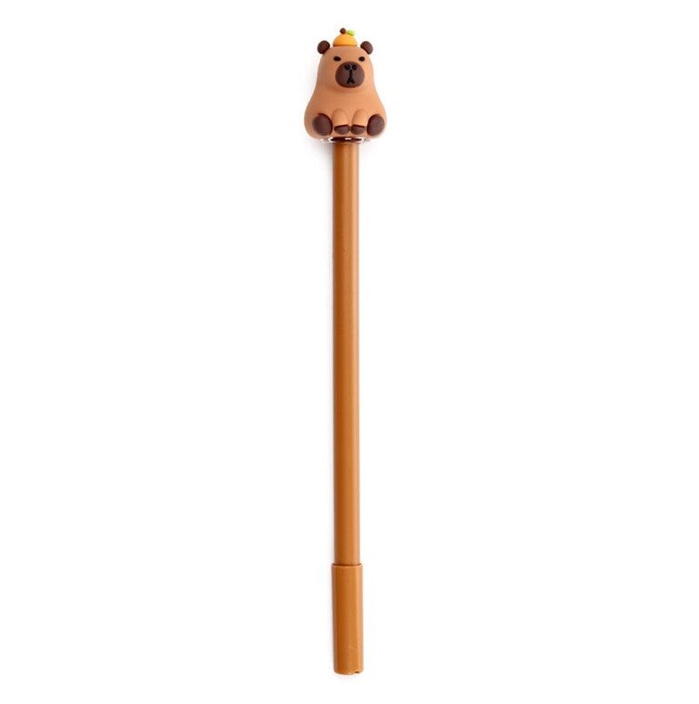 Capybara Erasable Pen with Topper