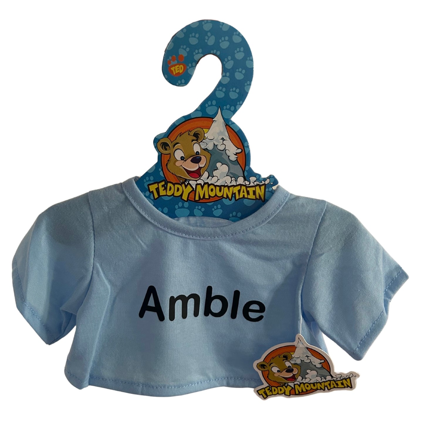 Blue Amble Teddy T-Shirt