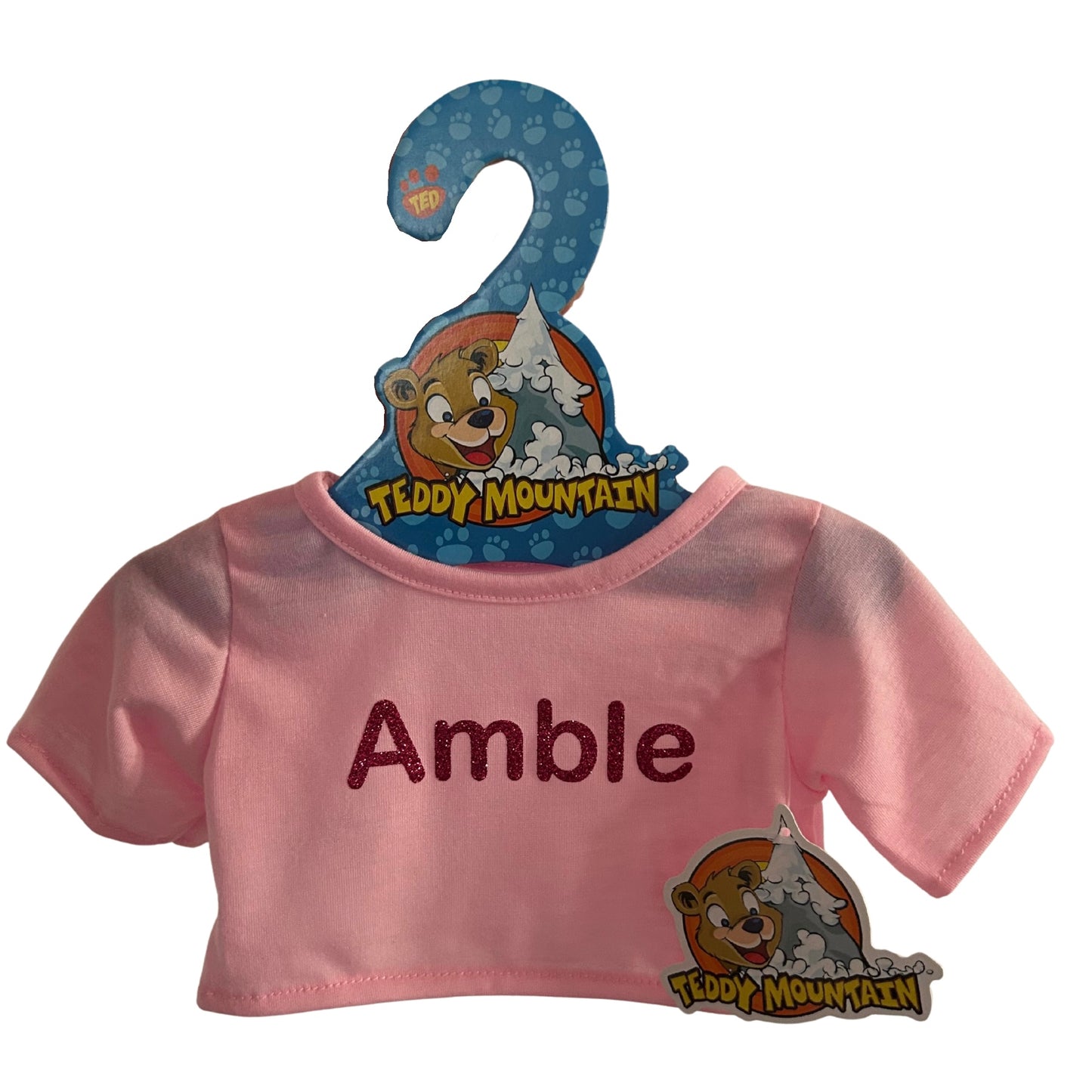 Pink Amble Teddy T-Shirt