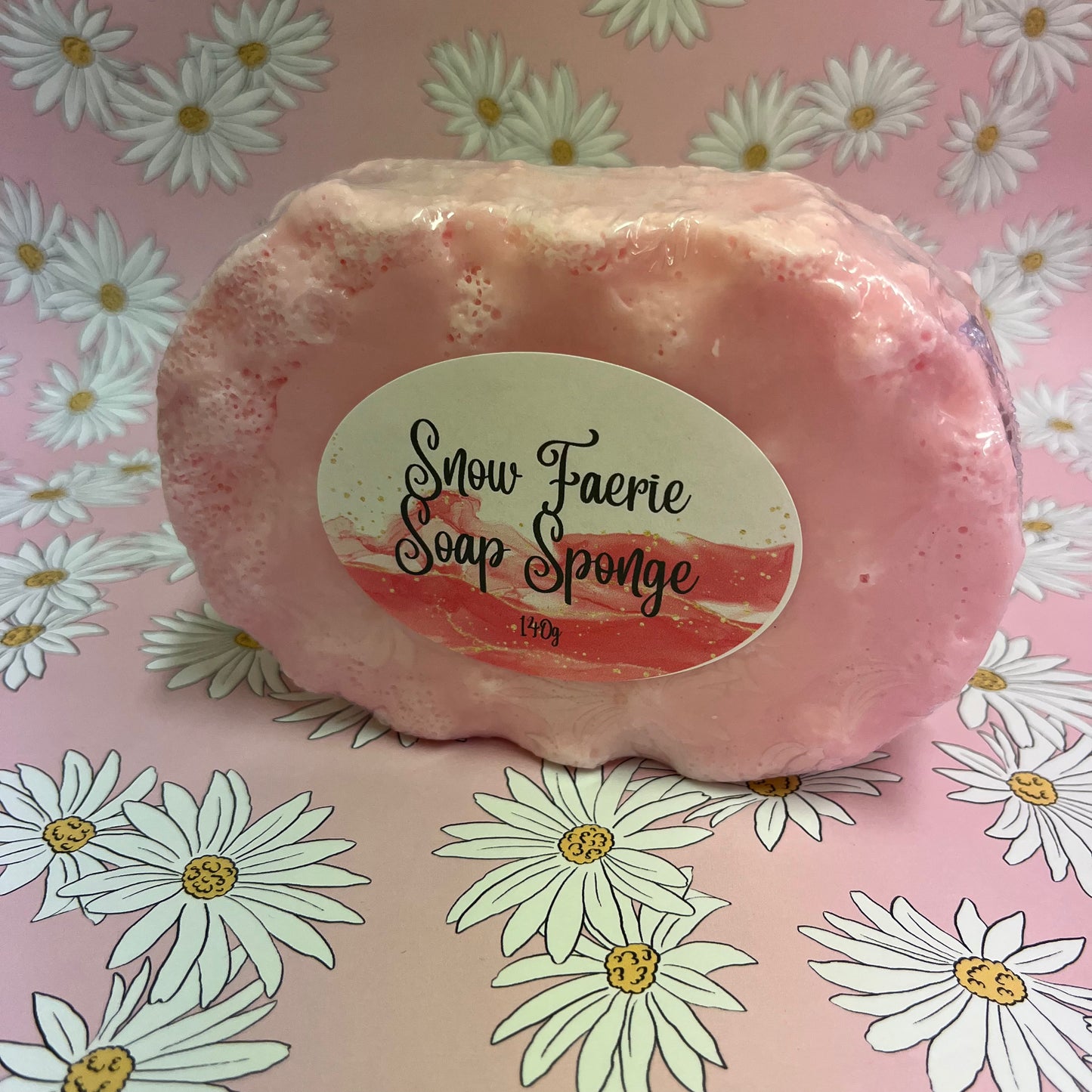 Snow Faerie Soap Sponge