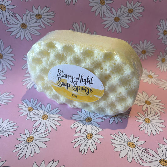 Starry Night Soap Sponge