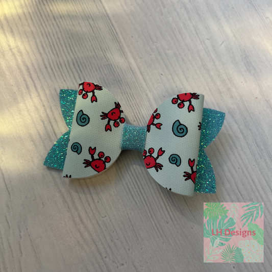 Crab Hair Bow