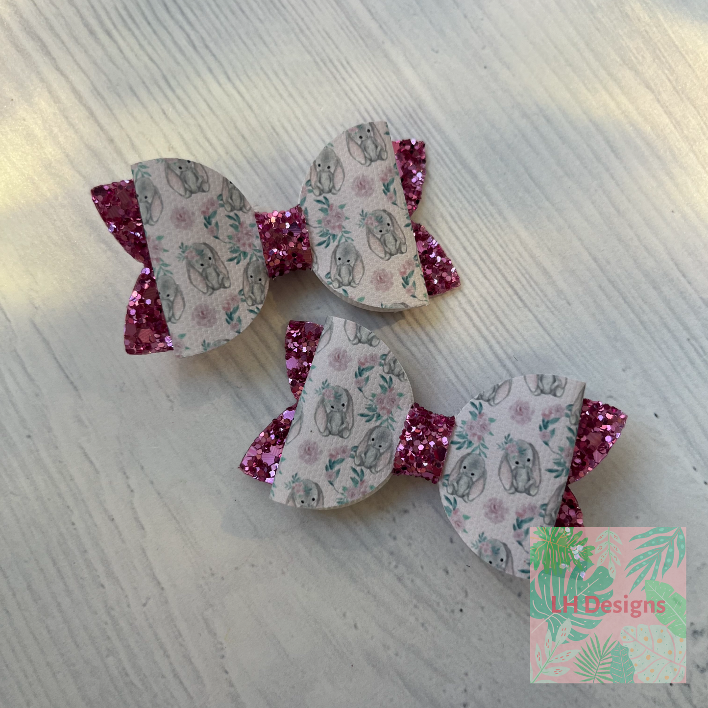 Bunny Mini Hair Bows