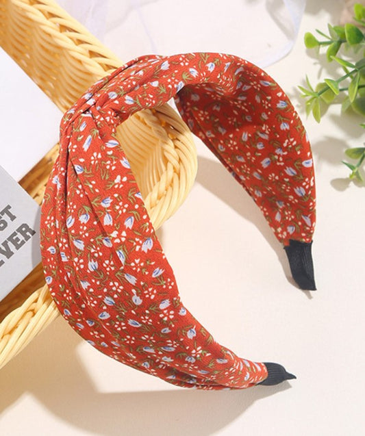 Twisted Front Ditsy Floral Alice Band