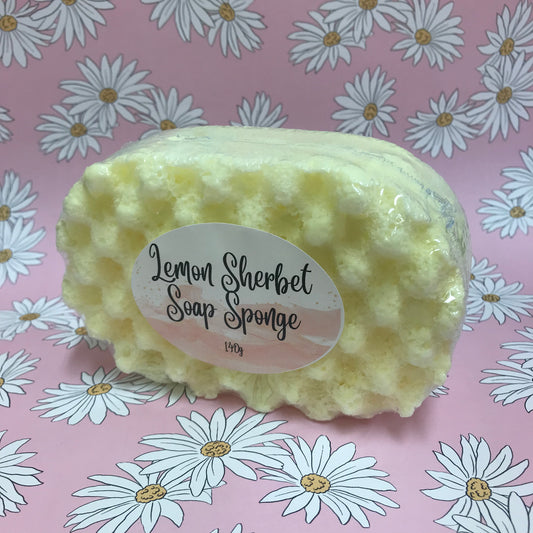 Lemon Sherbet Soap Sponge