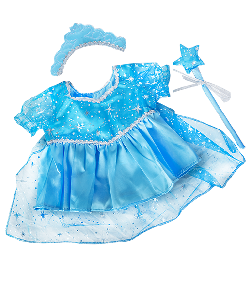 Blue Snow Princess Gown