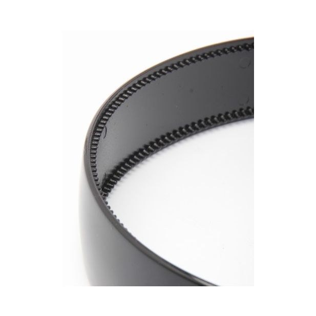 2.5cm Black Plastic Alice Band With Teeth