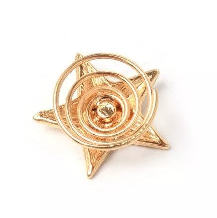 Gold Star Twist in Hair Pins