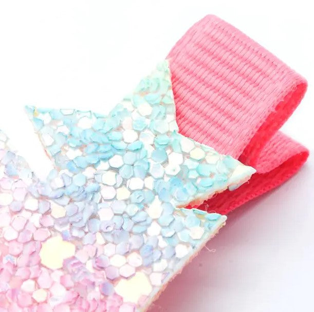Glitter Star Beak Clips