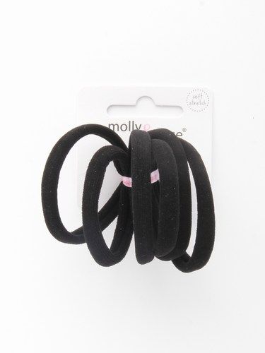 Black Jersey Elastics