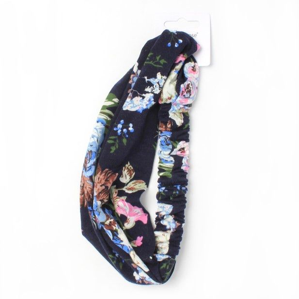 Rose Print Jersey Bandeau