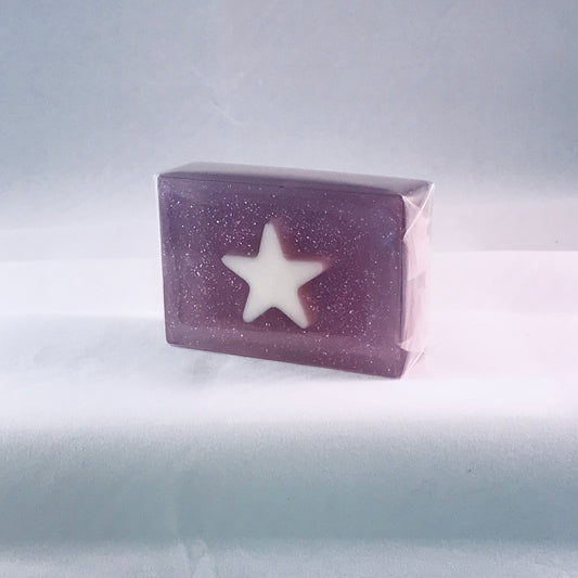 Sweet Red Berry Sorbet Star Soap Bar