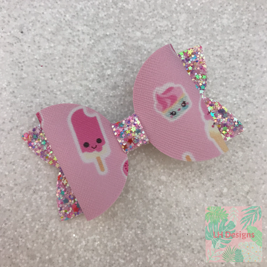 Icy Treats Hair Bow