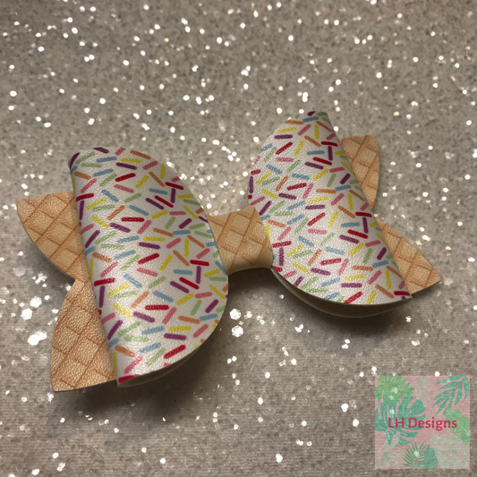 Sugar Strand Sprinkles Hair Bow