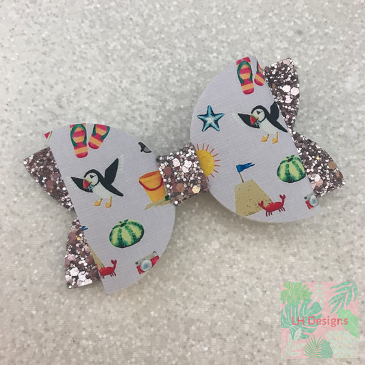 Puffin Hair Bow