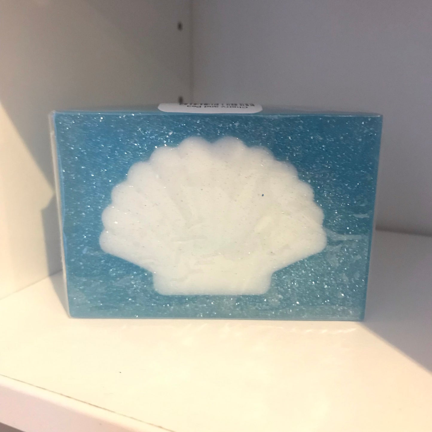 Cherry and Pear Scallop Shell Soap Bar