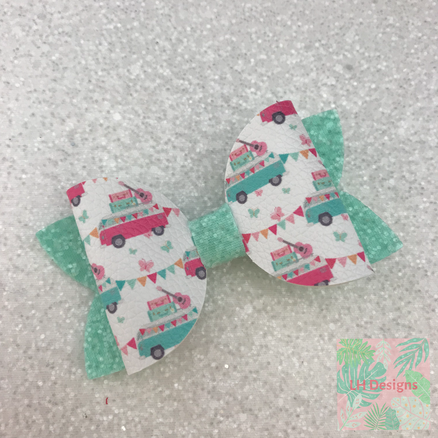 Happy Camper Hair Bow