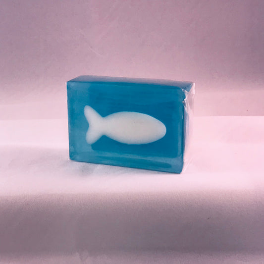 Lemon Sherbet Fish Soap Bar