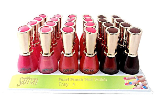 Saffron Nail Polish - 04 Pearl Finish