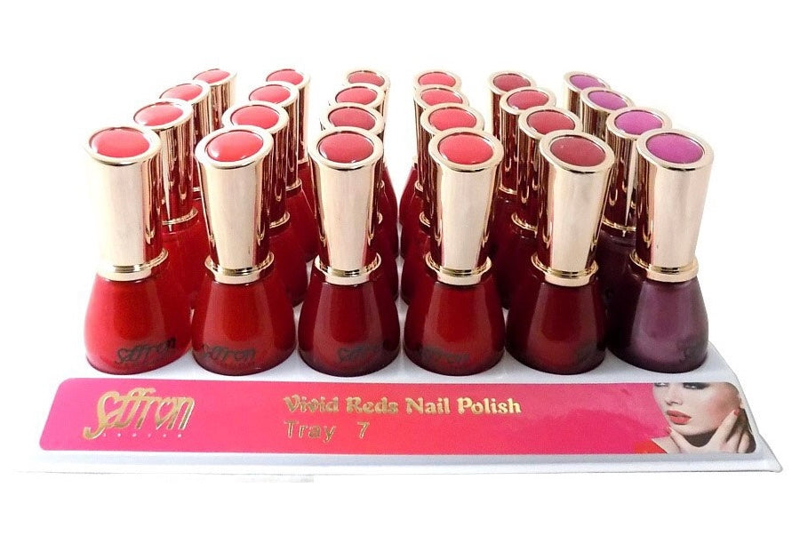 Saffron Nail Polish - 07 Vivid Reds