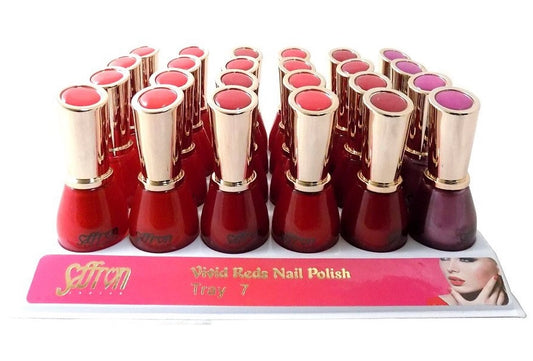 Saffron Nail Polish - 07 Vivid Reds