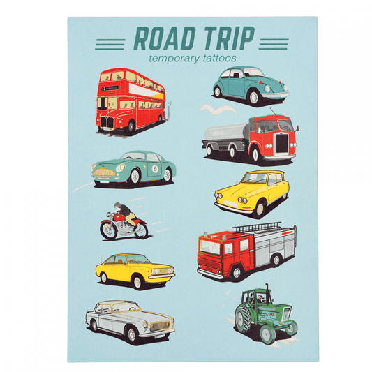 Temporary Tattoos - Road Trip