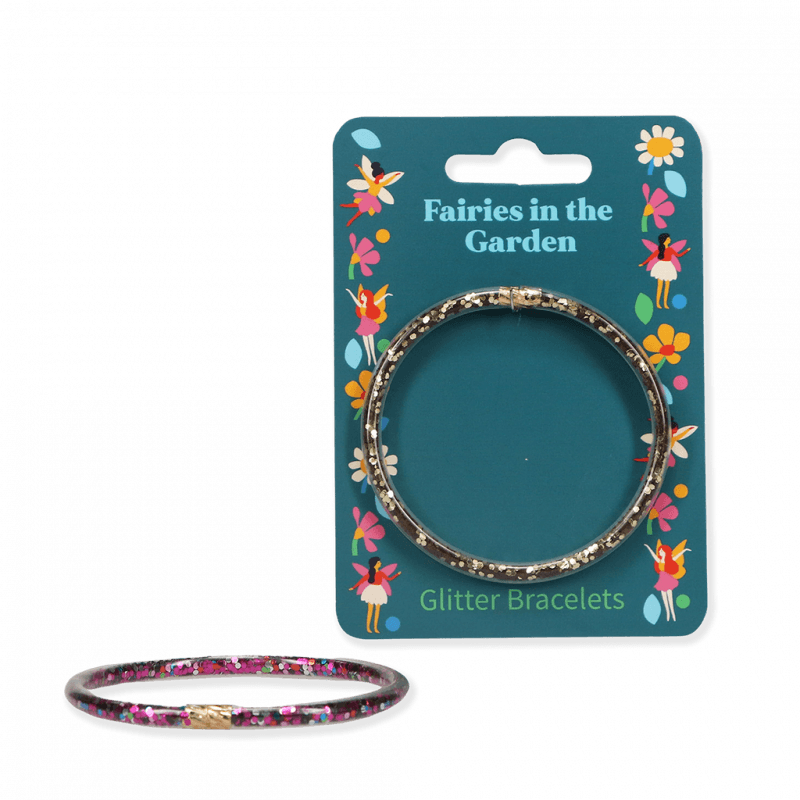 Fairies In The Garden Glitter Bracelets