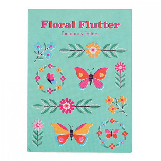 Temporary Tattoos - Floral Flutter