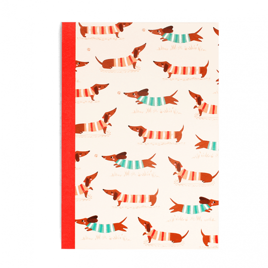 A5 Notebook - Sausage Dog