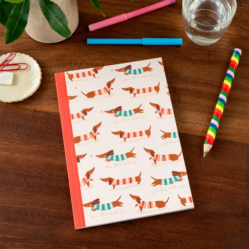 A5 Notebook - Sausage Dog