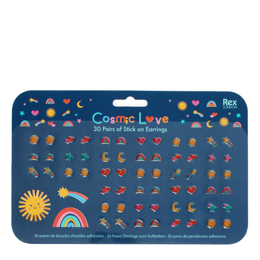 Stick On Earrings - Cosmic Love