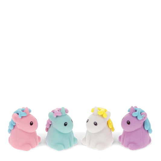 Set of 4 Unicorn Erasers