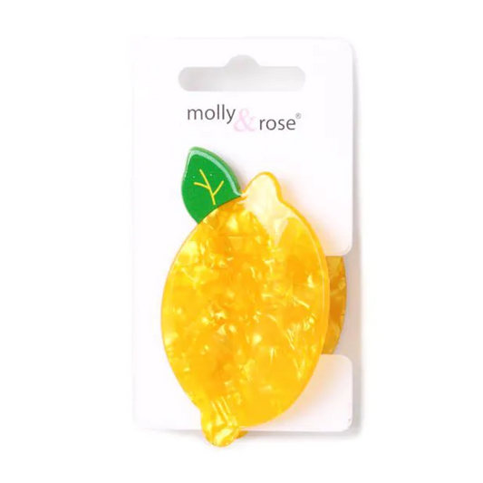 Lemon Hair Clamp