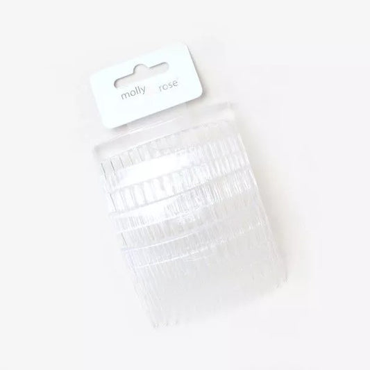 Card of 4 Clear Combs