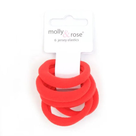 Red Jersey Elastics