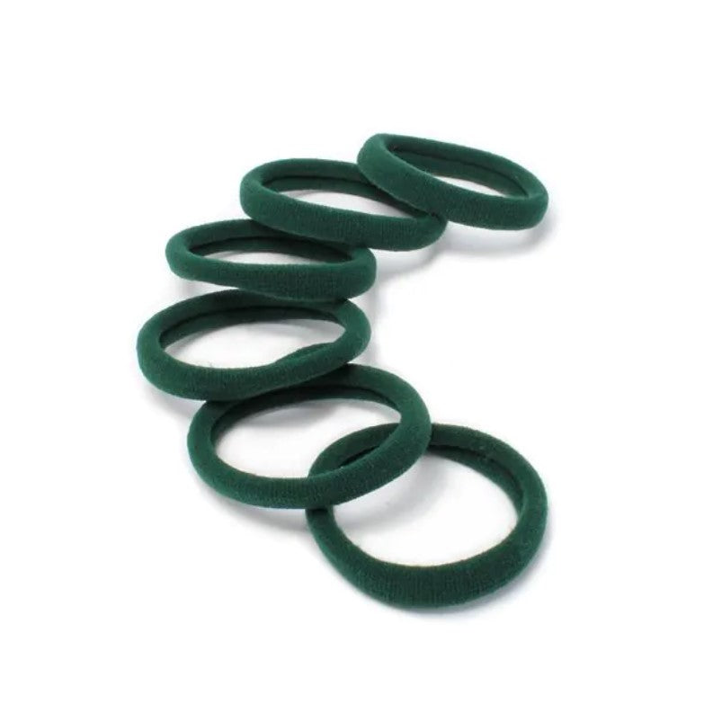 Bottle Green Jersey Elastics