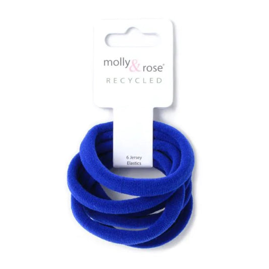 Royal Blue Jersey Elastics